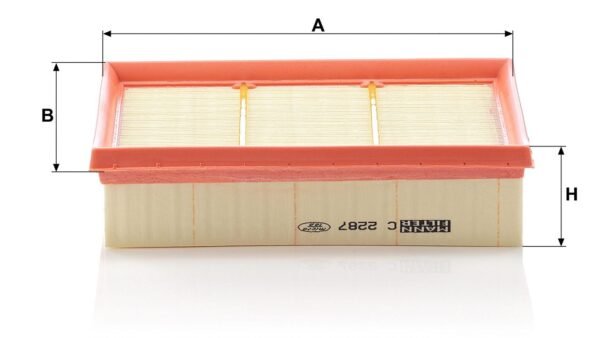 Filtro de aire MANN FILTER - C 2287